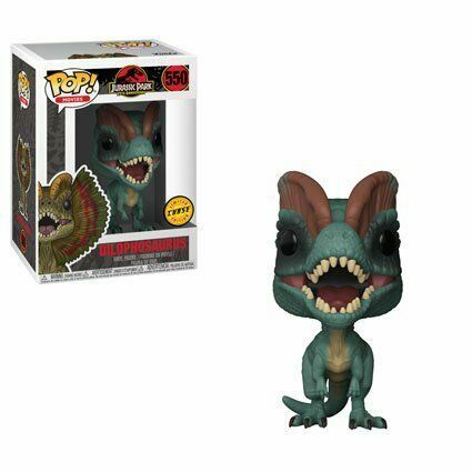 Dilophosaurus Frill Closed CHASE Variant Movies Funko Pop Jurassic Park