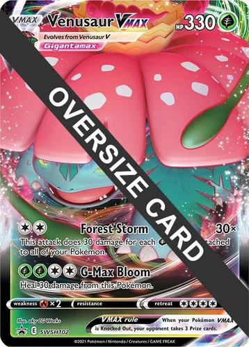 Venusaur VMAX SWSH102 Jumbo Cards