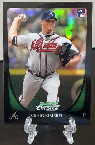 2011 Bowman Draft Chrome Refractor Craig Kimbrel #50 Rookie RC Braves Orioles