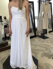 David’s Bridal Strapless Wedding Dress