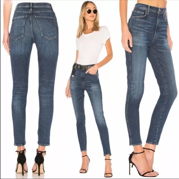 AGOLDE Roxanne Super High Rise Skinny in Freeway 26 eBay