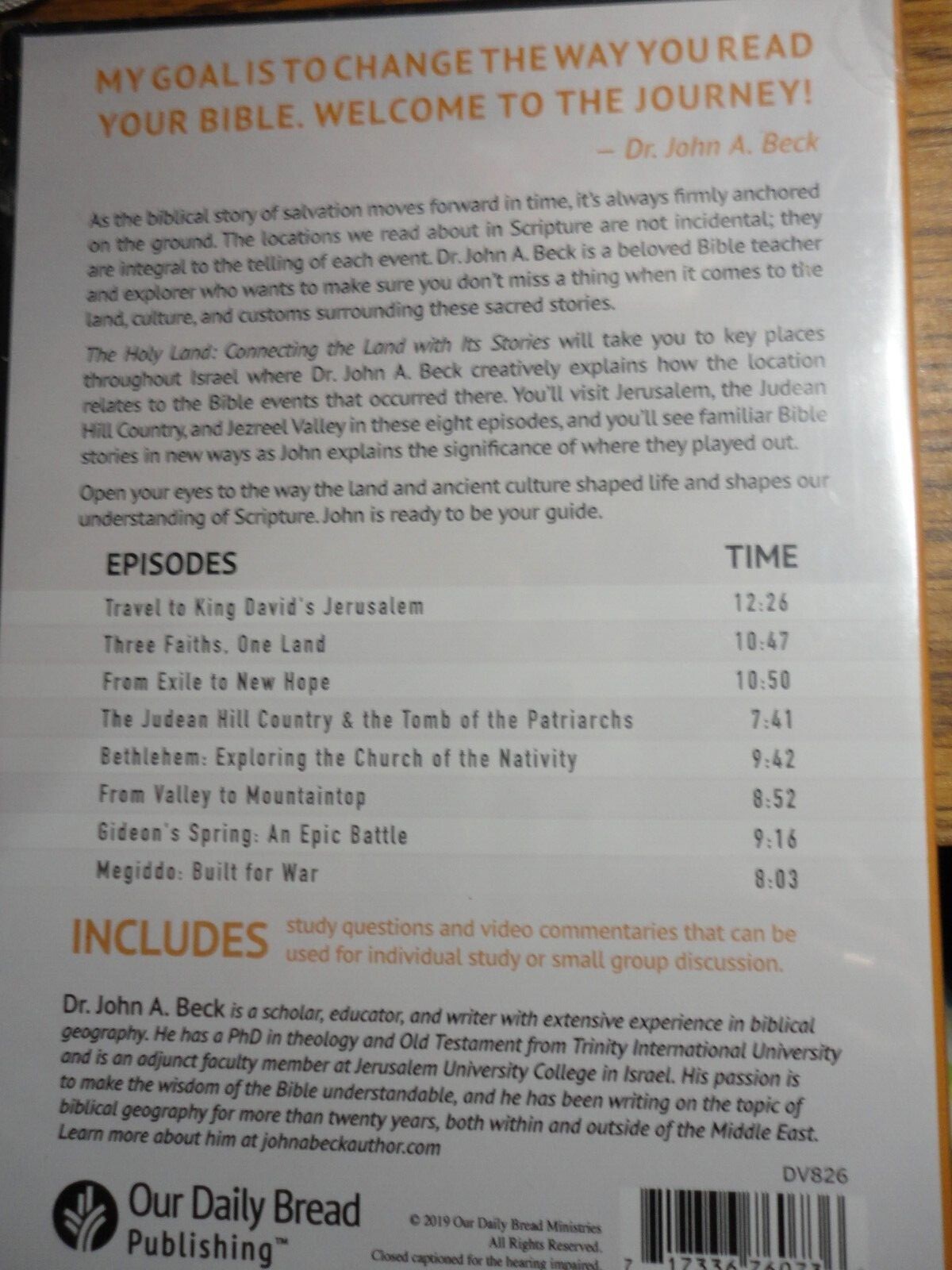 The Holy Land John Beck new sealed dvd eBay