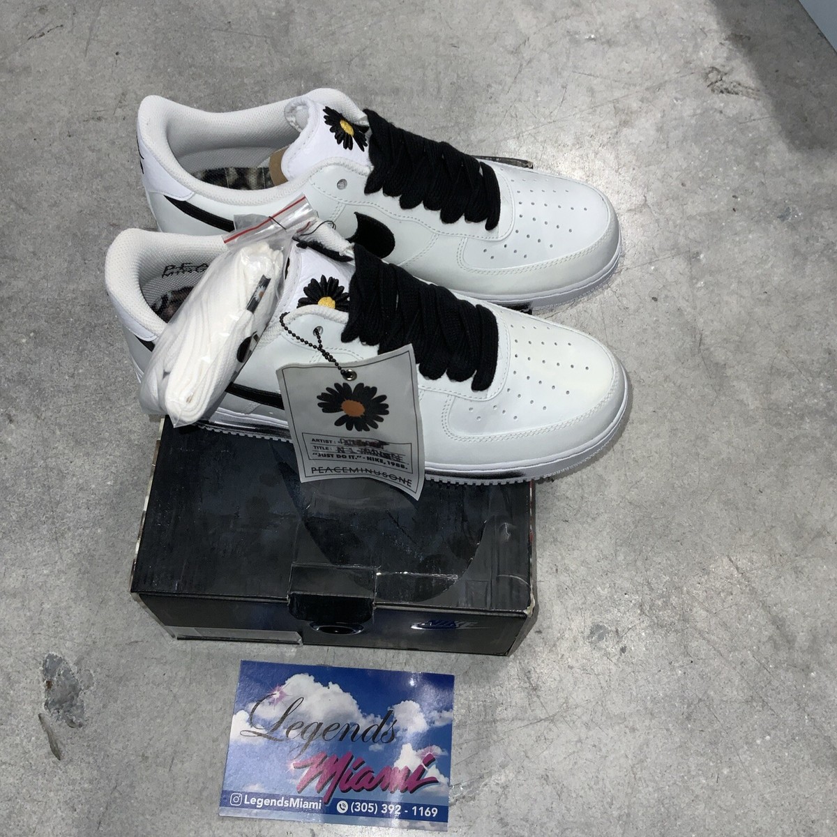 PEACEMINUSONE×NIKE Lサイズ Size 11.5- Nike Air Force 1 Low G-Dragon Peaceminusone Para