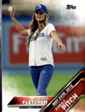 2016 Topps Update First Pitch Jojo Fletcher