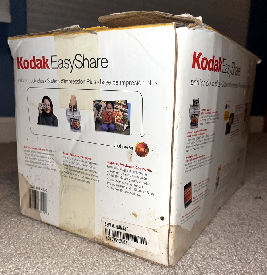 Kodak EasyShare Printer Dock Plus for CX 6000 7000 DX 6000 7000 LS 600 700 - Image 4 of 4