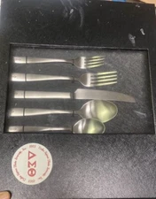 20-Piece Stainless Steel Silverware Flatware Set – Knife Fork Spoon Cutlery for