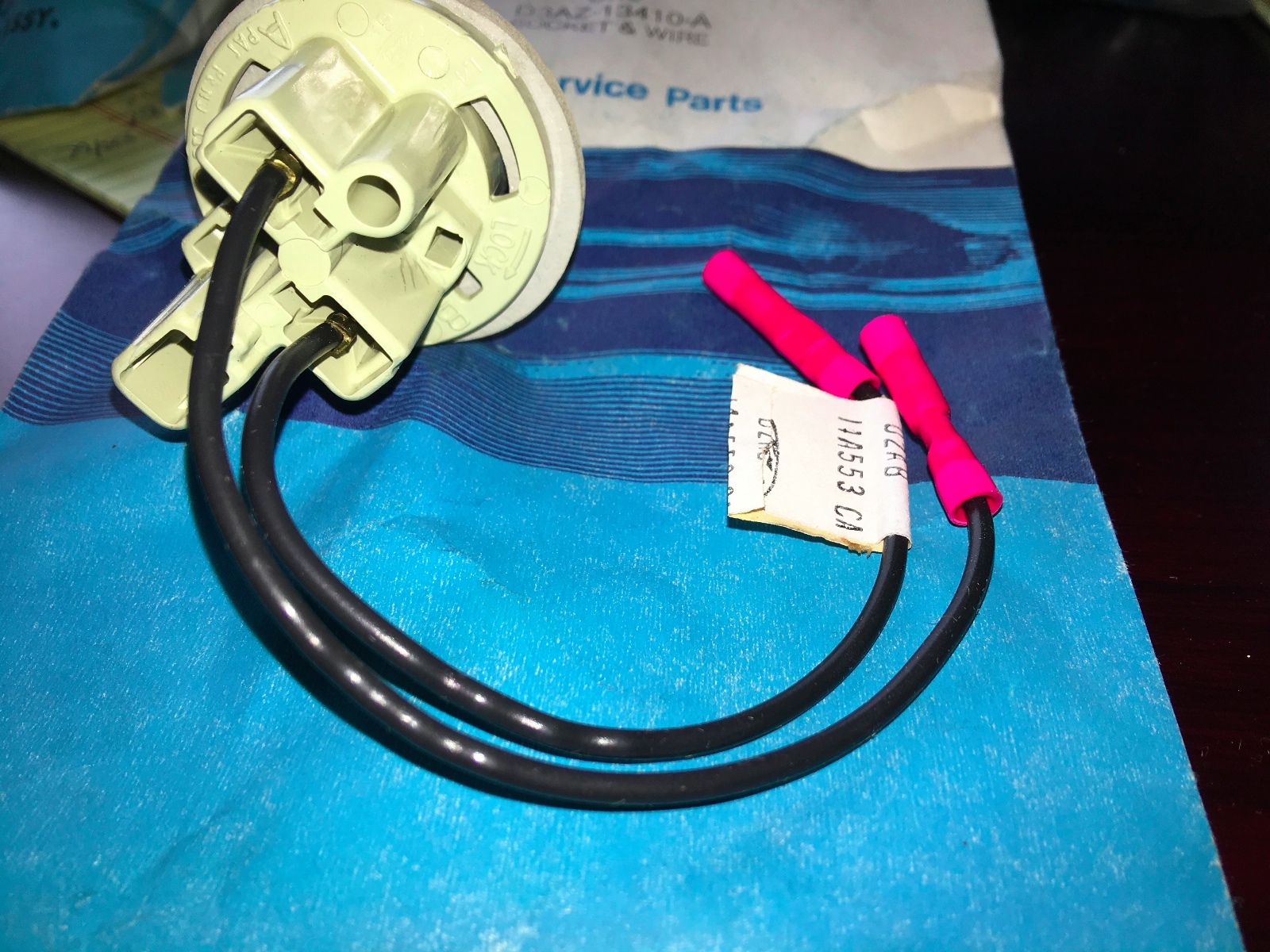 NOS 1974 1975 1976 1978 FORD PINTO BACKUP LIGHT SOCKET AND WIRING D3AZ