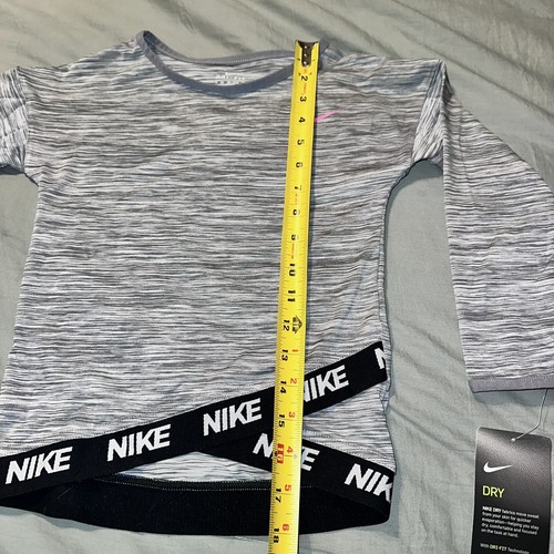 Nike Girl's Dri-Fit Sport Essentials Crossover Tunic Size 4 Brand New - Picture 4 of 8