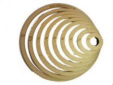Template set for generating perfect circles. Great for drawing or cutting shapes