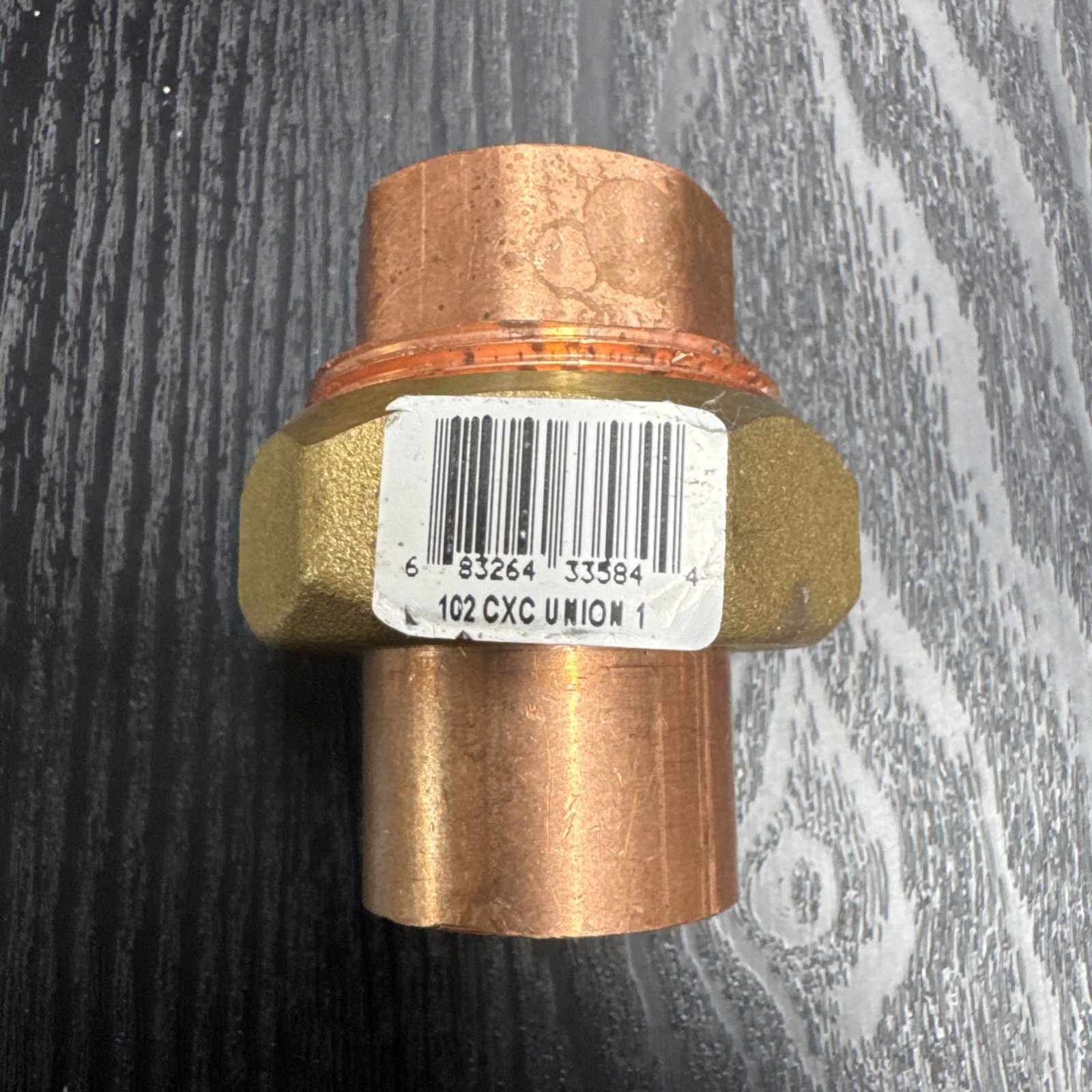 Elkhart Products 102 1" 1-Inch Copper by Copper Unions