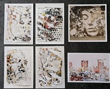 VHILS Scratching surfaces Mima Museum Exhibition Limited Ed Postcards Set 2024