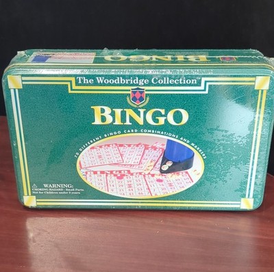 The Woodbridge Collection Bingo Game with Machine, Cards, Markers