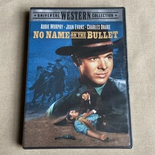 No Name on the Bullet (DVD 1959 NEW) Western Audie Murphy Joan Evans C. Drake +