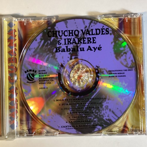 2 Latin CDs: C Fabre: Poquito a Poco, C Valdes & Irakere: Babalu Aye Free Ship - Picture 5 of 12