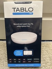 Tablo TV 4th Gen 2-Tuner 128GB 50 Hours DVR with Antenna Watch Record Live TV