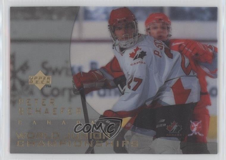 1996-97 Upper Deck Ice Peter Schaefer #135 Rookie RC 19zq
