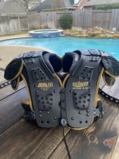Schutt Mid Flex 4.2 Football Shoulder Pads 34-36" Youth Medium 15-16" 802357