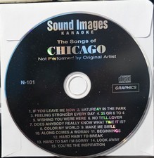 N-101 CHICAGO      SOUND IMAGES  KARAOKE CDG LOT PA