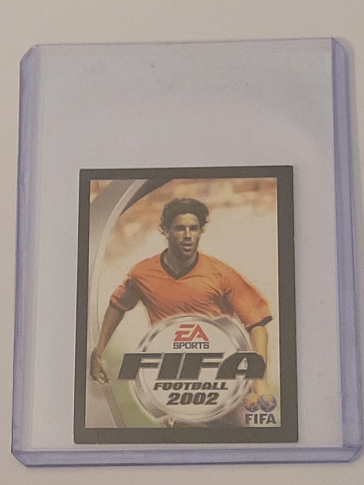 Panini EA Sports XI FIFA Football Foot 2002 Ruud van Nistelrooy Sticker G