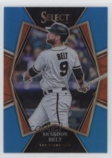 2022 Panini Select Premier Level Light Blue Prizm /149 Brandon Belt #173 jg3