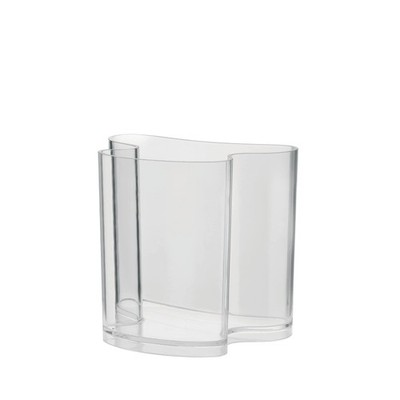 Guzzini Isola Decorative Vase/Magazine Holder Rack Transparent