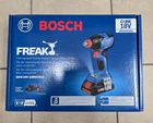 BRAND NEW BOSCH GDX18V-1860CB15 "FREAK" 18V IMPACT DRIVER - 1/2" WRENCH KIT NIP