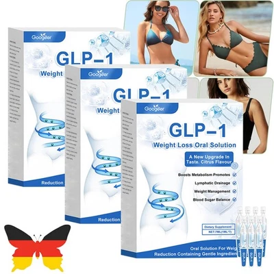 MARKENLOS 3 Box GLP - 1-Gewichtsverlust oraler Lösung orales Flüssigkeitspeptidkomplex-Ser