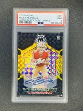 2024 MOSAIC RICKY PEARSALL BLACK GOLD #331 CHOICE ROOKIE RC #2/8 PSA 9 | 49ERS