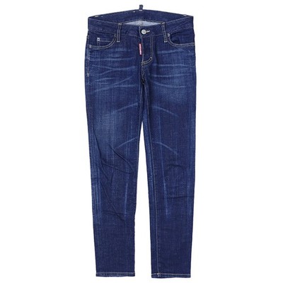 DSQUARED2 Denim Jeans Jennifer Jean Slim Skinny Stretch Women Size 36 Indigo