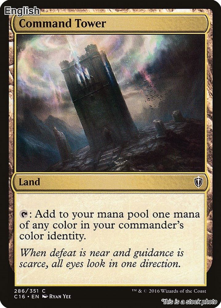 Magic Command Tower 286 Common Commander 2016 NM
