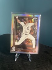 2025 Topps Chrome Update #USC43 CHASE LEE SEPIA REFRACTOR RC TIGERS