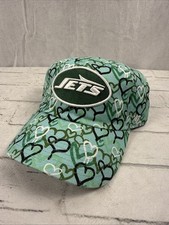 NEW '47 Brand New York Jets NFL Youth Hearts Clean Up Adjustable Dad Hat Cap
