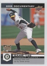 2008 Upper Deck Documentary Brad Ziegler Barry Zito #4408 0i8