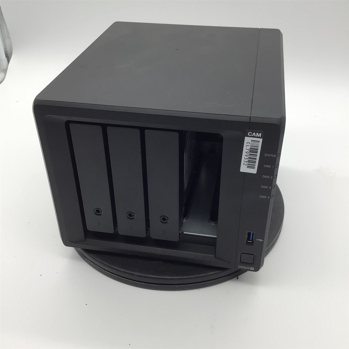 Synology DS920+ 4 Bay NAS DiskStation 4GB - Black for sale