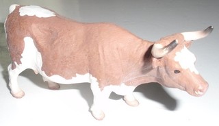Papo Simmental Cow 5 1/2" Figure 2015