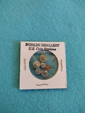 World's Smallest US Coins Replicas 1980/79 Miniature Collector Set, Dollhouse