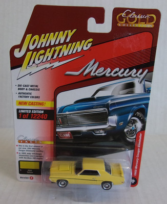 New Johnny Lightning #4 1969 Mercury Cougar Eliminator Classic Gold Collection