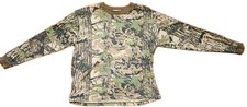 LIBERTY Realtree Camo Pocket T Shirt Long Sleeve Men's 2XL XXL Vintage USA MADE
