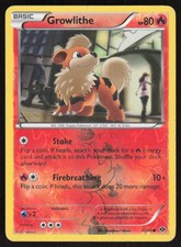 Pokemon Growlithe (10) Common 10/99 Next Destinies Reverse Holofoil LP on eBay