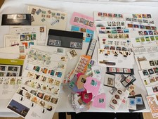 first days covers stamps bundle uk and international vintage and modern 700g