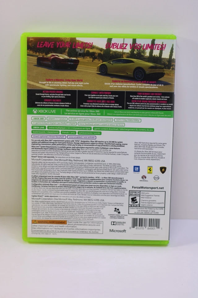 Forza Horizon 2 (Microsoft Xbox 360, 2014) - Image 2 of 4