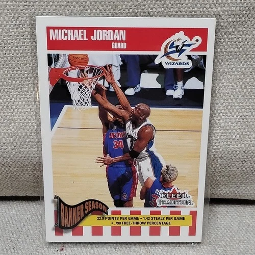 Fleer 2002-03 Fleer Tradition Banner Season Michael Jordan #270 Wizards