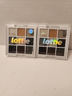 2 pack Lottie London Eyeshadow Palette SOFT GRUNGE Lot Of Two