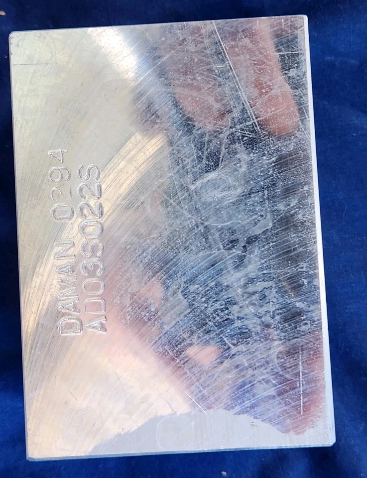 Colector de aluminio Daman, puertos de junta tórica 0294, parte ADO3SO22S NOS nuevo en caja Foto 3 de 4