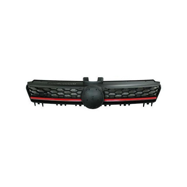 Verkleidung FüR VW Golf 7 Gti Von 2012 Schwarz Mit Zierleiste Rot 5G0853651ACBTU-image