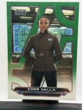 2018 Topps Star Wars Galactic Files Trading Card #TFA-48 Korr Sella Green /199