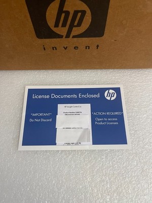 HP C6N27A INSIGHT CONTROL INCLUDING 1YR 24X7 SUPPORT SINGLE SERVER LICENSE