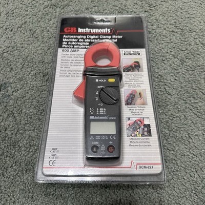 Gardner Bender GCM-221 Digital Clamp Meter - Professional-Grade Electrical Tool