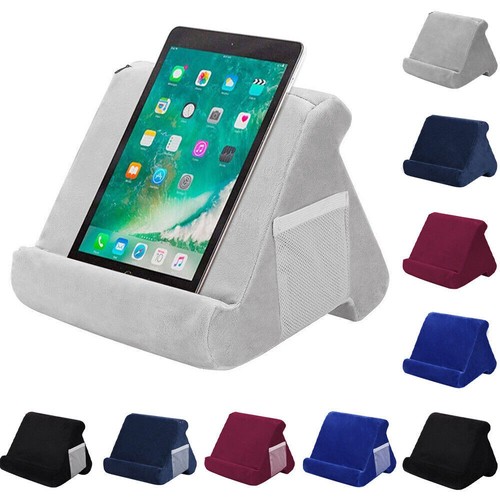 Comfy Pillows Lap Stand Soft Phone Cushion Laptop Tablet IPad Holder Multi-Angle - Picture 9 of 23