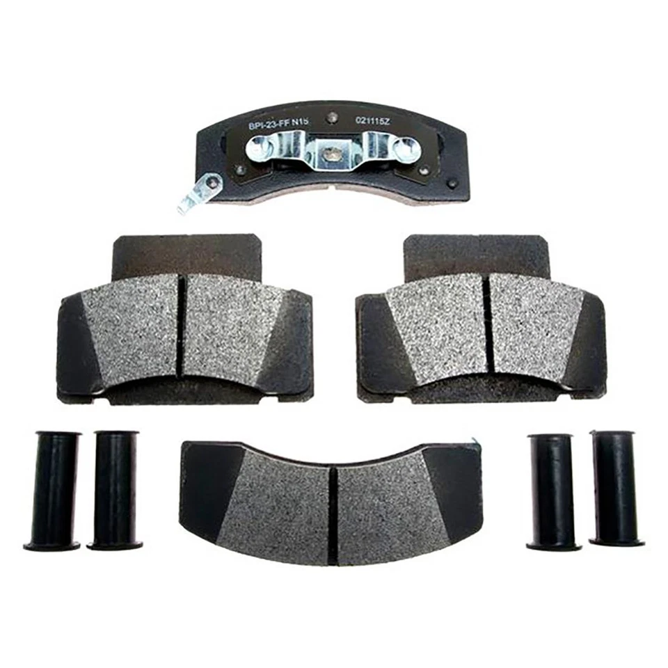 Kit de rotor de freno delantero y buje y pastillas de freno metálicas para Dodge Ram 3500 1994-1998 Foto 2 de 4